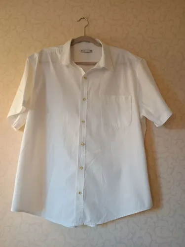 Camisa Hering masculina XXL branca | básica | manga curta
