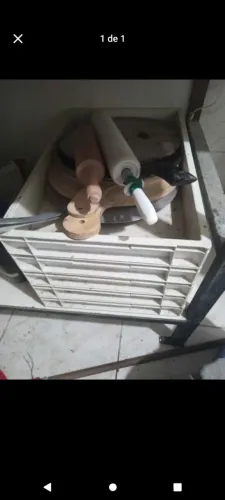 Bandeja pra massa e diversos 