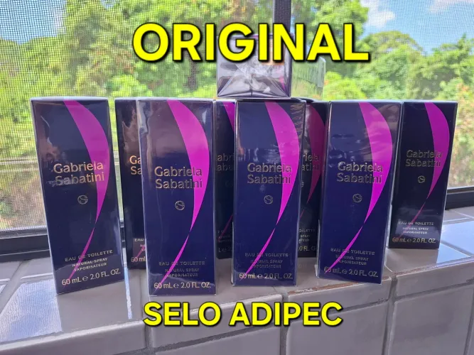 Perfume GABRIELA SABATINI 60ML (ORIGINAL) Selo ADIPEC