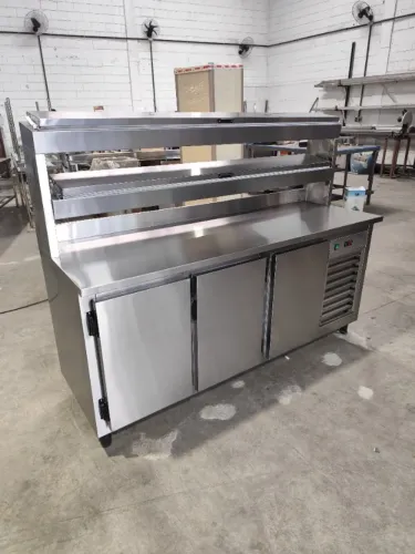 Balcão Refrigerado com Condimentadora 2000x650x900