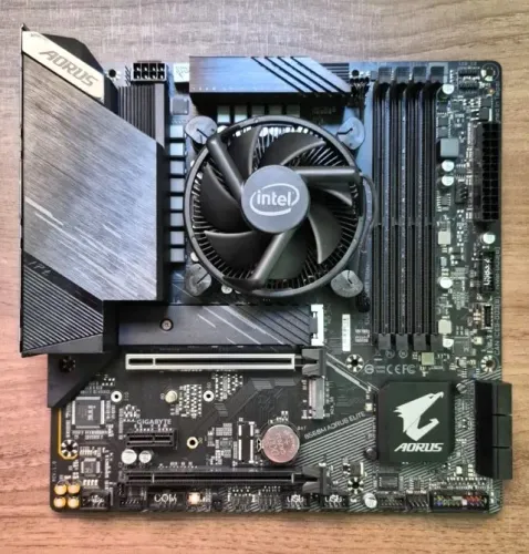 Kit Placa Mãe e Processador i5 11400