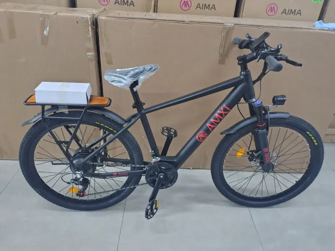 Bike Elétrica Peças Shimano Bateria Lítio Aima S16 350w