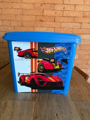 Caixa organizadora Hot Wheels