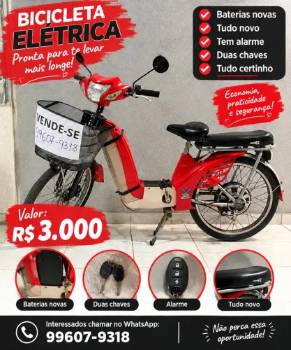 Bicicleta elétrica 