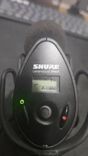 Microfone Shure Shotgun Vp83f Para Câmeras/gravação