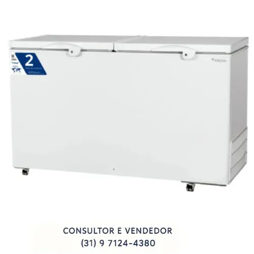 Freezer Horizontal 2 Tampas 503L Fricon