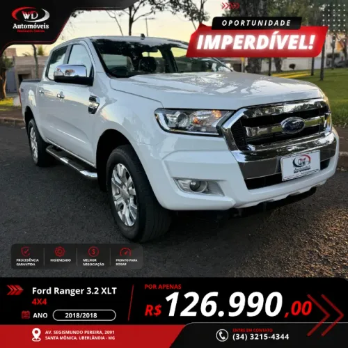 Ford Ranger XLT 3.2 20V 4X4 CD Diesel Aut. 2018