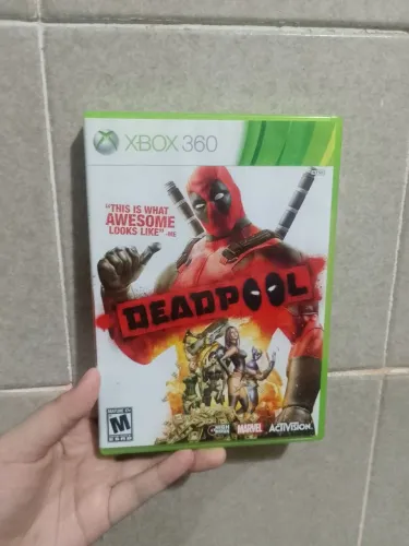 DEADPOOL ORIGINAL XBOX 360 (MÍDIA FÍSICA) JOGO RARO