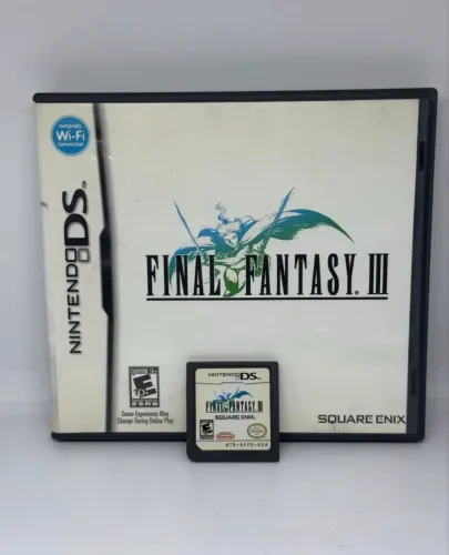 FINAL FANTASY III Jogo Nintendo Ds - Jogos Originais - Leia a Descrição!!