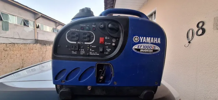 Gerador de Energia 120V Inverter Yamaha EF1000iS, ideal para motorhome e Emergências.