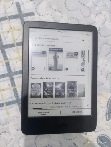 Kindle 11ª Geração (modelo 2022) - Mais leve, com resolução de 300 ppi e o dobro de armaze