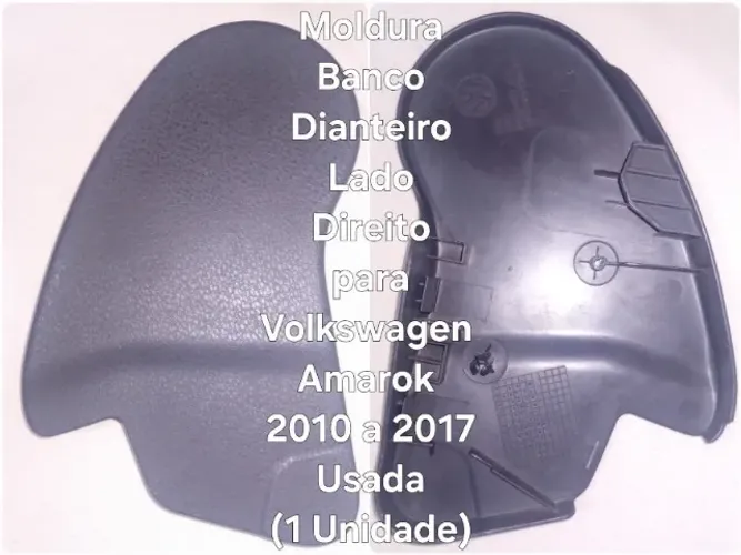 Acabamento Banco Dianteiro Direito Amarok 2010 a 2017 Usado