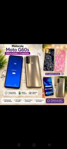 Celular Motorola G60s 128gb - Em ótimo estado 