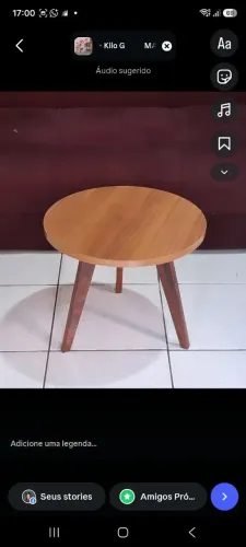Mesinhas de centro redondas
