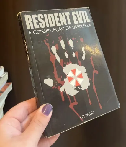 Livro - a conspiração da umbrella RESIDENT EVIL