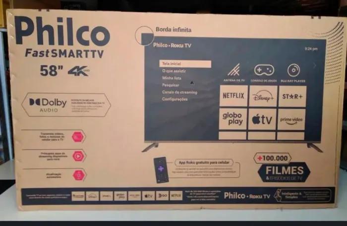 Tv Philco 58 Polegadas lacrada - NÃO BAIXO VALOR