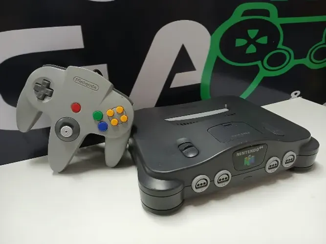 Nintendo 64 + Controle até 12X no cartão - Loja física