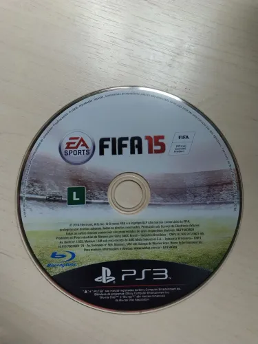 Fifa 15 PS3 - mídia física