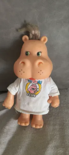 Boneco vintage Hipopó Nestlé