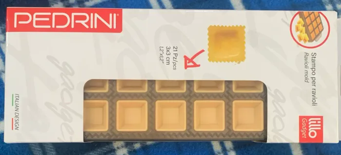 Molde para Ravioli Pedrini 21 Cavidades 3x3cm - Italiano