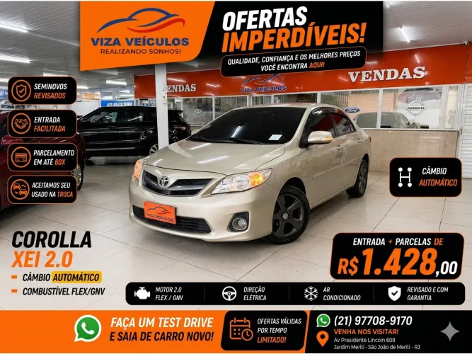Toyota Corolla XEI 2.0 Flex 16V Aut. 2014