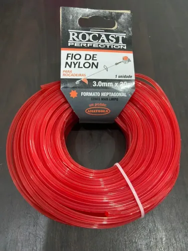 io Nylon Roçadeira 3mm 30m