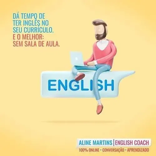 Aulas de inglês teacher Aline