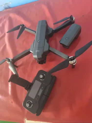 Drone fjrc f11s 4k pro Dark gray 5ghz 2 baterias (usado)
