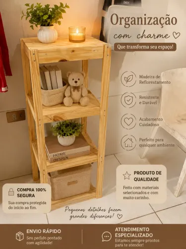 Organize Seu Ambiente com Estilo e Qualidade!!