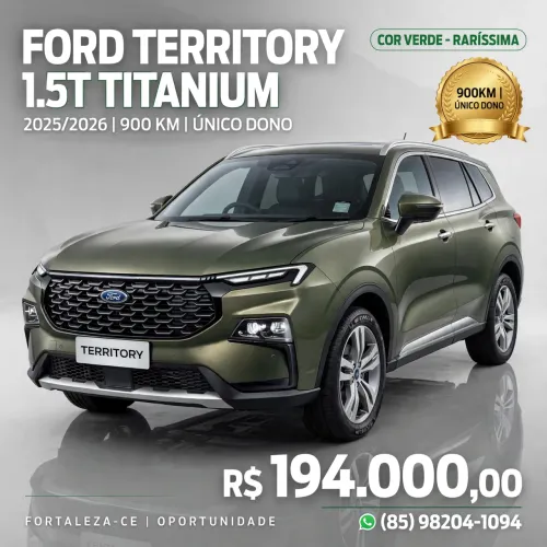 Ford Territory Titanium 1.5 Gtdi Ecobo. AUT 2026