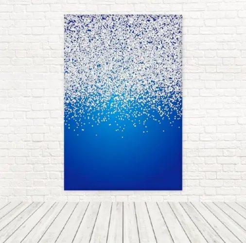 Painel Retangular 1,50x2,20 - BRINDE SUPORTE DE METATecido Sublimado Festa -