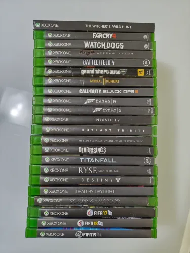 JOGOS XBOX ONE A PARTIR DE R$49 - TODOS TESTADOS - DIVIDO DE ATE 18X - AVALIO TROCAS