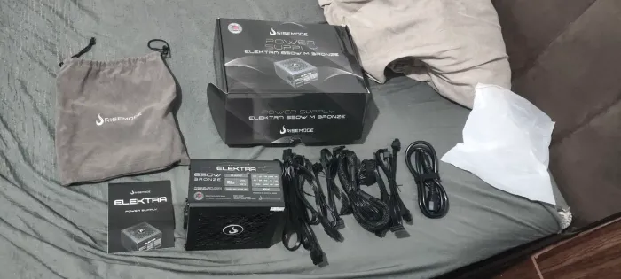 Fonte rise mode elektra 650w Full modular