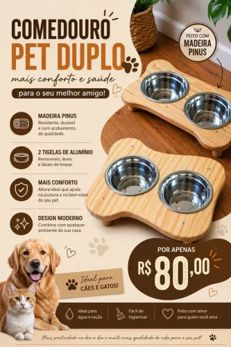 Comedouro pet
