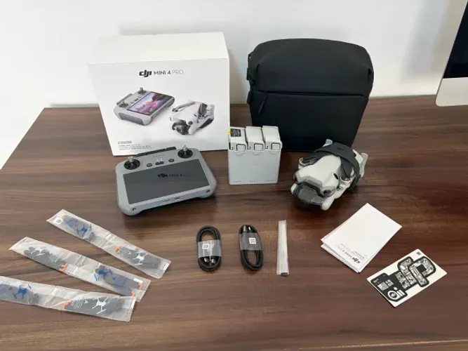 Drone Dji Mini 4 Pro Fly More Combo Plus (DJI RC 2) Completo