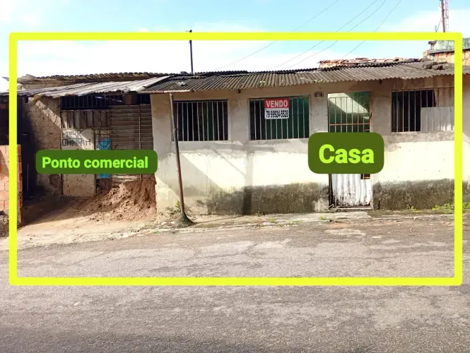 Vendo ou troco casa no conjunto Jardim Px a igreja Universal