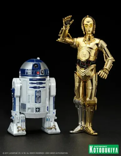 R2-d2 & C-3po - Kotobukiya - Star Wars Ep. Iv Artfx+ 1/10