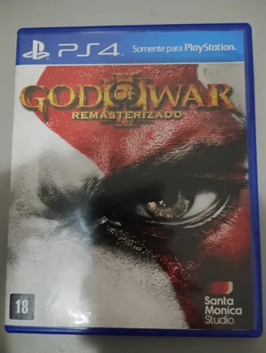 God of War III 3 Remasterizado PS4 Mídia Física Dublado em Português