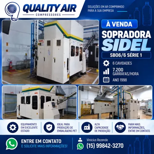 Sopradora Sidel SB06/6 série 1