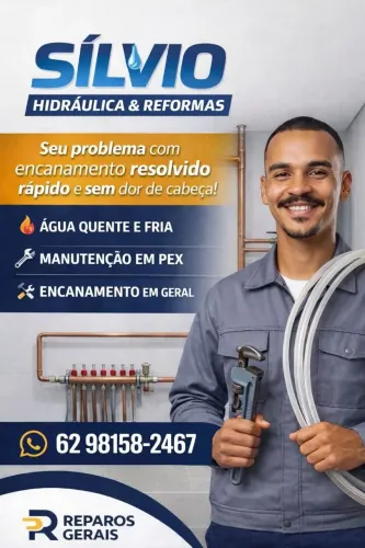 Encanação, reparos e reformas em geral, serviço do grande ao pequeno 