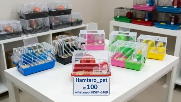 Gaiolas para hamsters / roedores
