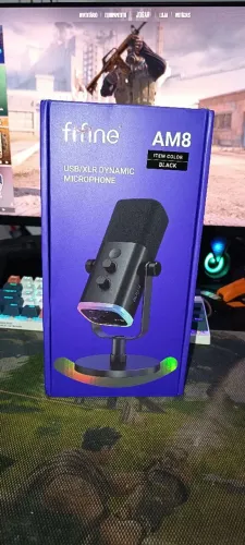 Microfone Dinâmico Fifine AM8 Lacrado