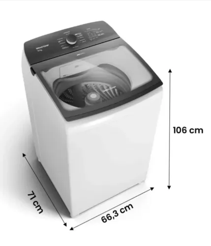 Máquina de Lavar roupas Brastemp 14kg BWK14ABB seminova