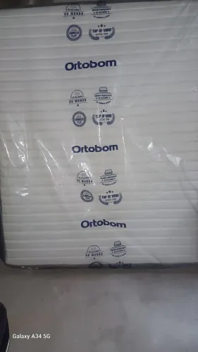 Colchão orttobom nunca usado