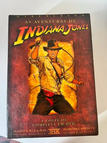 Dvd Original - As Aventuras De Indiana Jones - 4 Dvds