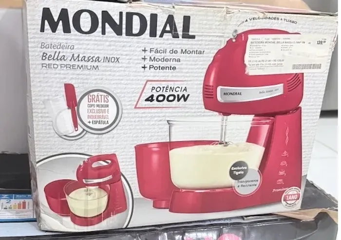 Batedeira de bolo valor negociável