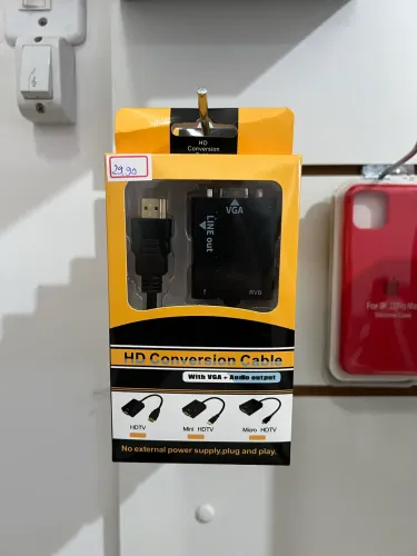 Adaptador VGA para HDMI (novo)
