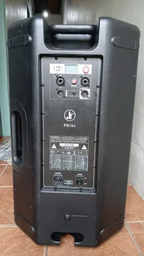 Caixa de Som Ativa J&F PS15J 15" Bluetooth Profissional 