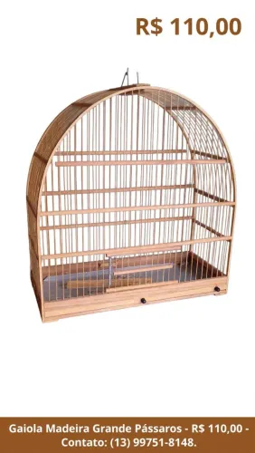 Vendo 2 gaiolas  