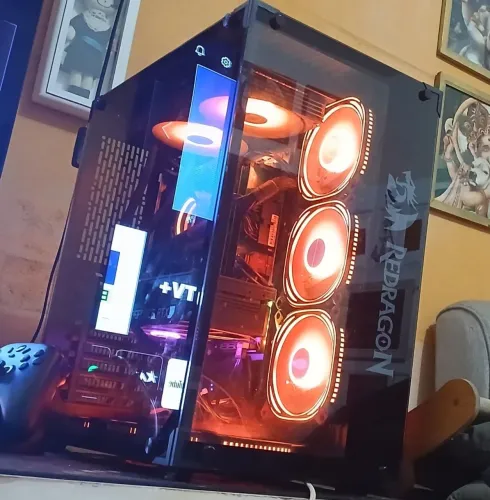 GABINETE GAMER REDRAGON WIDELOAD ATX